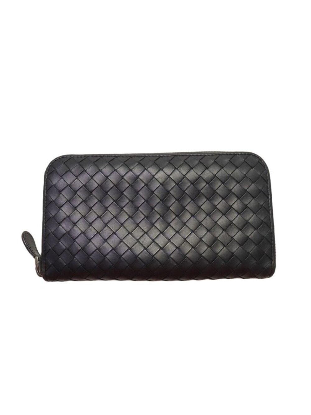 Bottega Veneta Intrecciato Leather Zip Around Wallet